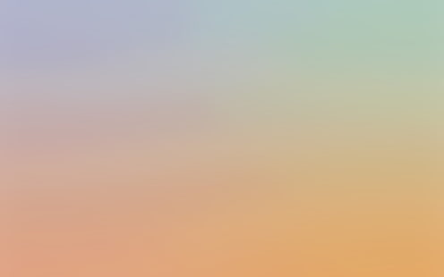 orange, pastel, flou, dégradé, Fond d'écran HD HD wallpaper