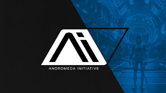 โลโก้ของ Andromeda Initiative, Mass Effect: Andromeda, Andromeda Initiative, วอลล์เปเปอร์ HD HD wallpaper