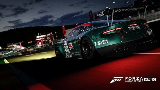 Forza Motorsport 6, Apex, Aston Martin, Rennsport, HD-Hintergrundbild HD wallpaper