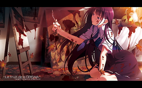 Anime, Grisaia (Series), Amane Suou, HD wallpaper HD wallpaper