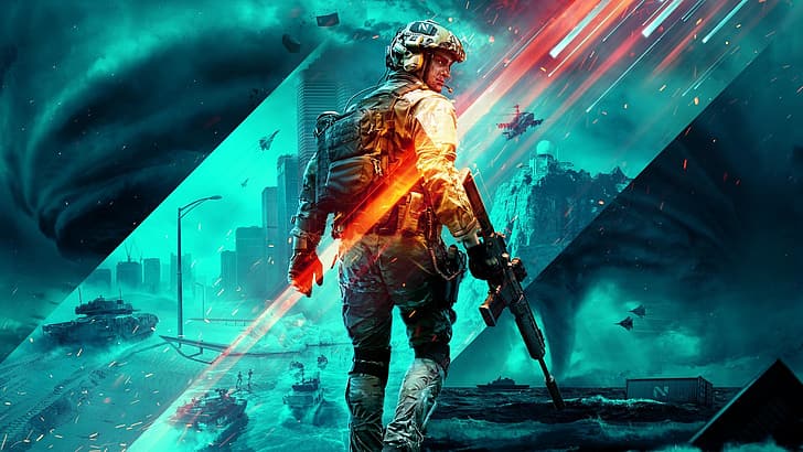Battlefield 2042, Battlefield, Electronic Arts, EA DICE, Videospiele, HD-Hintergrundbild