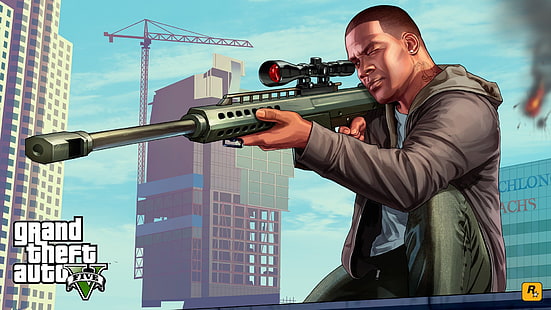 Grand Theft Auto 5 Hintergrundbild, Franklin Clinton, Grand Theft Auto V, HD-Hintergrundbild HD wallpaper