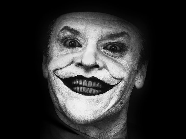 La ilustración de Joker, Sonrisa, Joker, Actor, Jack Nicholson, Fondo de pantalla HD