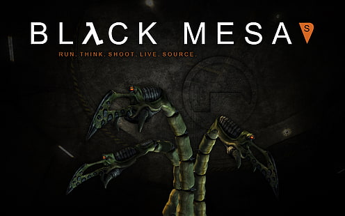 Half-Life Black Mesa Monster HD, videojuegos, negro, vida, monstruo, mitad, mesa, Fondo de pantalla HD HD wallpaper