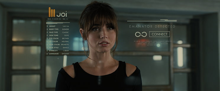 Blade Runner, Blade Runner 2049, Ana de Armas, captures d'écran de film, femmes, Fond d'écran HD HD wallpaper