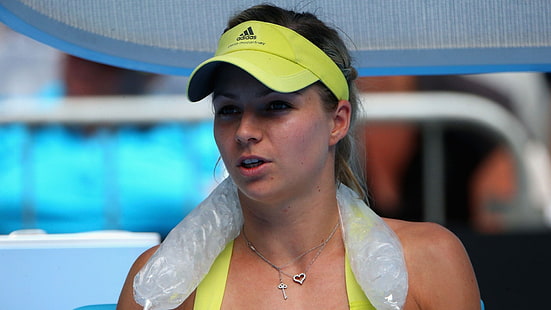 Maria Kirilenko, raquetes de tênis, mulheres, colar, HD papel de parede HD wallpaper