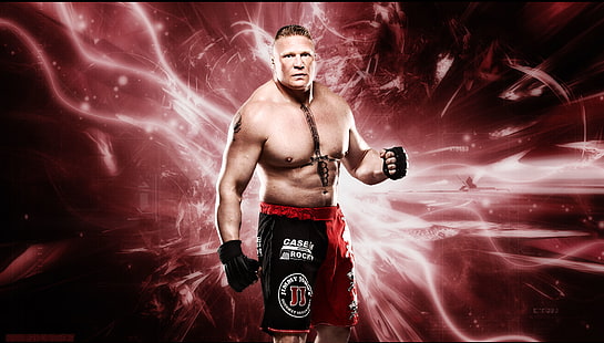 Juara WWE Brock Lesnar, Brock Lesnar, WWE,, juara wwe, pegulat, Wallpaper HD HD wallpaper