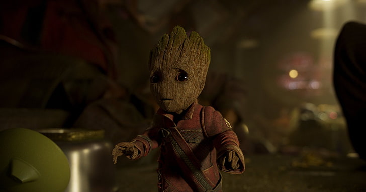 Movie, Guardians of the Galaxy Vol. 2, Baby Groot, HD wallpaper