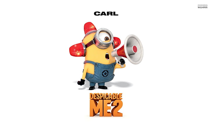 Despicable Me 2 Carl 일러스트, Despicable Me, 미니언, 애니메이션 영화, HD 배경 화면