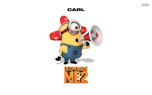 Despicable Me 2 Carl illustration, Despicable Me, minions, animated movies, HD wallpaper HD wallpaper