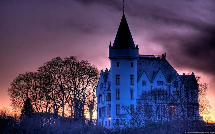 Schloss, HD-Hintergrundbild