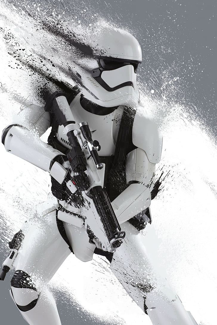 حرب النجوم: The Force Awakens ، و stormtrooper ، و Storm Troopers ، و Star Wars، خلفية HD، خلفية الهاتف