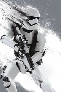Star Wars: The Force Awakens, สตอร์มทรูปเปอร์, Storm Troopers, Star Wars, วอลล์เปเปอร์ HD HD wallpaper