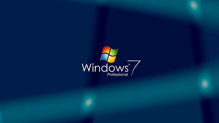 Sfondo di Windows 7, computer, sfondo, logo, windows 7, emblema, sistema operativo, Sfondo HD