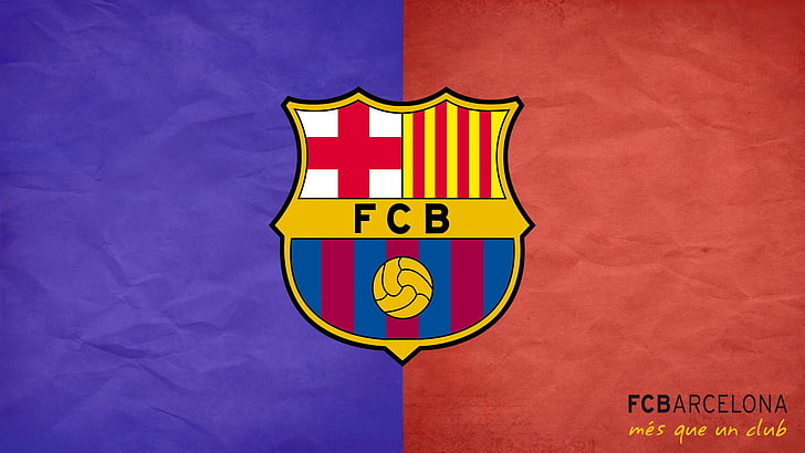 FCバルセロナのロゴ、バルカ、バルセロナ、FCバルセロナ、 HDデスクトップの壁紙
