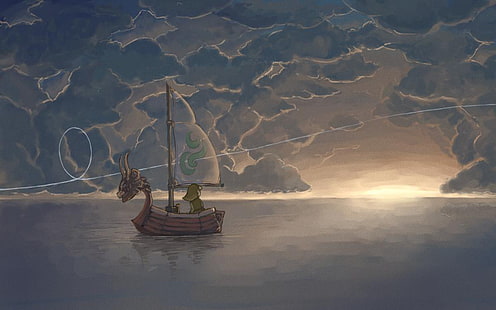 The Legend of Zelda, Link, The Legend of Zelda: Wind Waker, HD wallpaper HD wallpaper