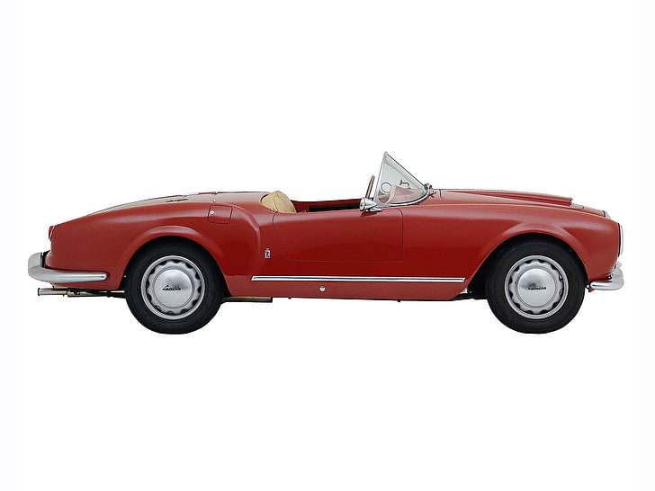 1954 55, aurelia, b24, convertible, g t, lancia, retro, HD wallpaper