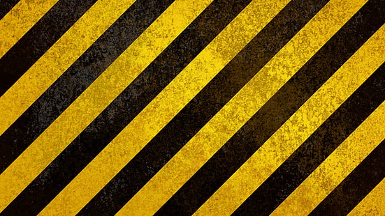 الجرونج ، النمط ، الأصفر ، الخطوط ، الأسود، خلفية HD HD wallpaper