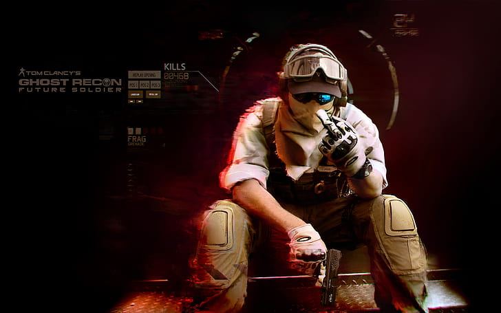 Ghost Recon Future Soldier 2, futur, fantôme, reconnaissance, soldat, Fond d'écran HD