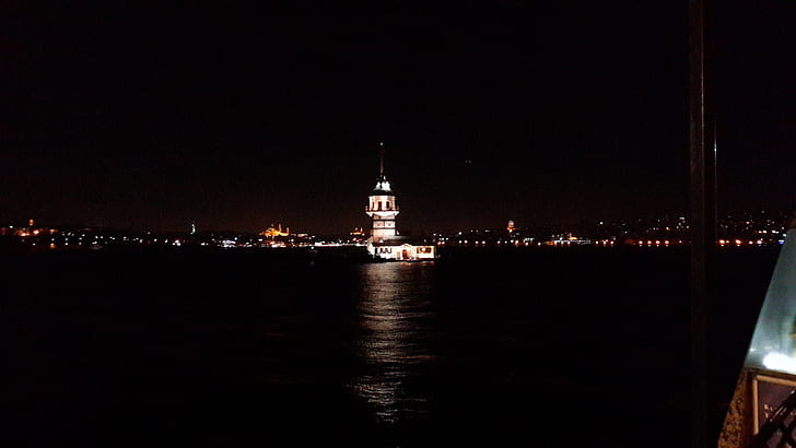 Istanbul, Kiz Kulesi, HD tapet