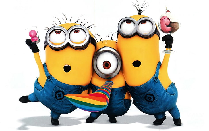Despicable Me wallpaper, minions, animated movies, movies, HD wallpaper