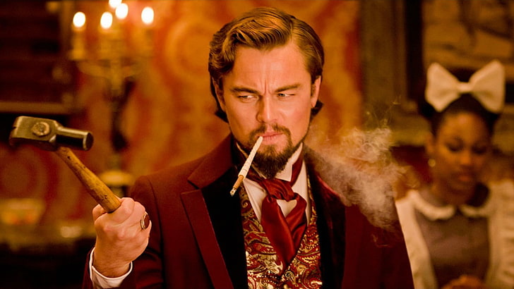 ภาพยนตร์ Django Unchained, Leonardo DiCaprio, วอลล์เปเปอร์ HD
