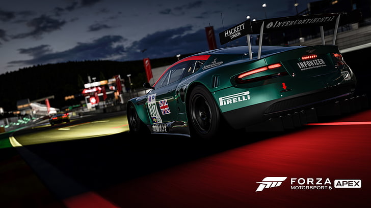 Forzo Apex 게임 스크린 샷, Forza Motorsport 6, 에이펙스, 애스턴 마틴, 경주, HD 배경 화면