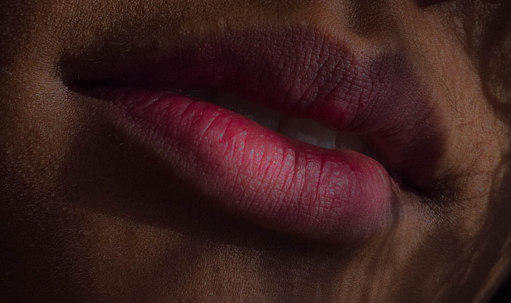mouth, women, closeup, HD wallpaper