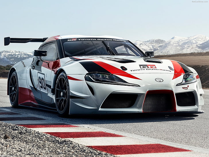 Toyota GR Supra Racing Concept, voiture, Fond d'écran HD