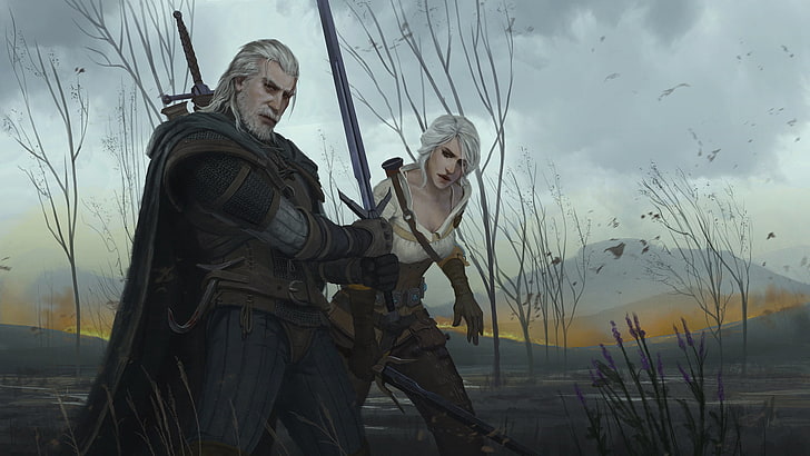 The Witcher 3D wallpaper, sword, art, Geralt, The Witcher 3, CRIS, HD  wallpaper | Wallpaperbetter