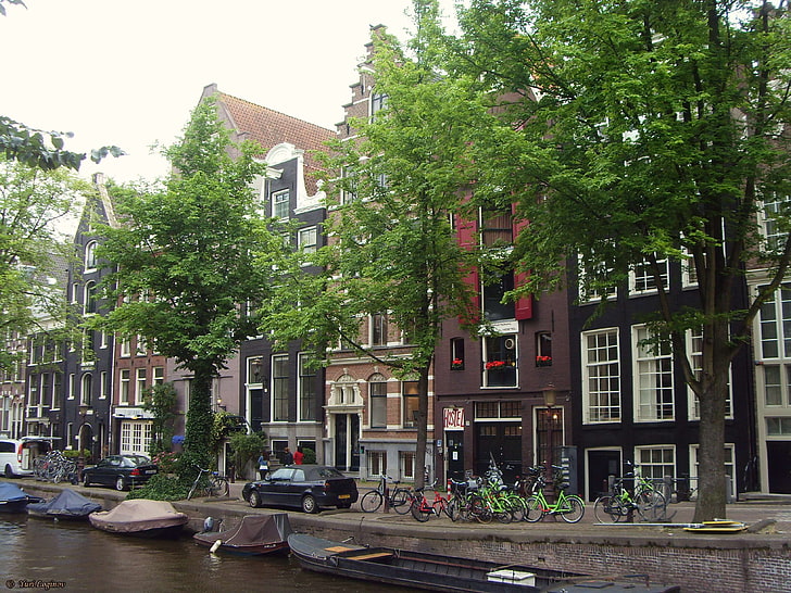Амстердам, международен бюджетен хостел, Недерландия, Холандия, HD тапет