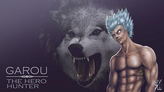 Wolf, Garou, One-Punch-Mann, Anime, Shounen, Saitama, Genos, Superschurke, Bösewichte, Held, OPM, HD-Hintergrundbild HD wallpaper