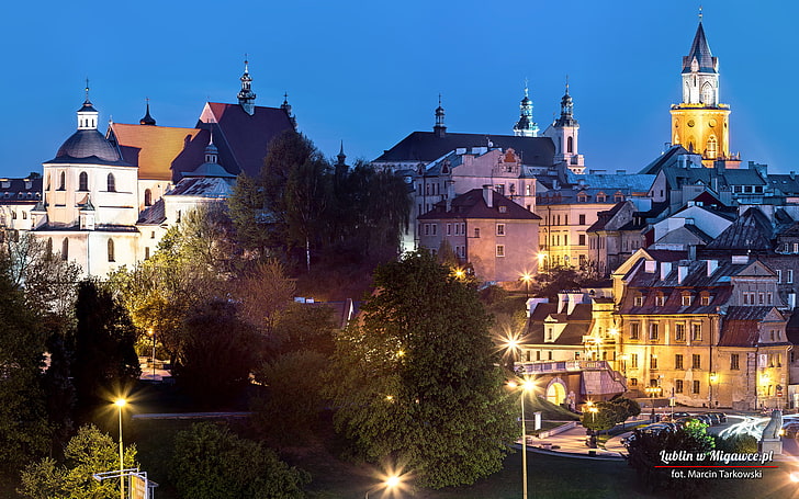 Lublin, Polonya, Lehçe, Cityscape, Turizm, turist, Avrupa, HD masaüstü duvar kağıdı