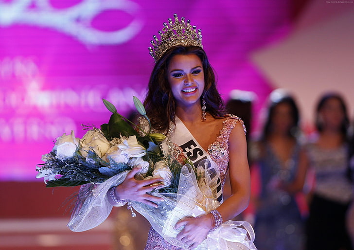 นางแบบ, Miss Dominican Republic, Miss universe 2015, Beauty Pageant, Clarissa Molina, วอลล์เปเปอร์ HD