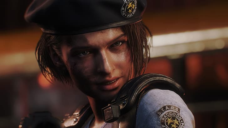Resident Evil 3 Remake, Jill Valentine, video games, HD wallpaper