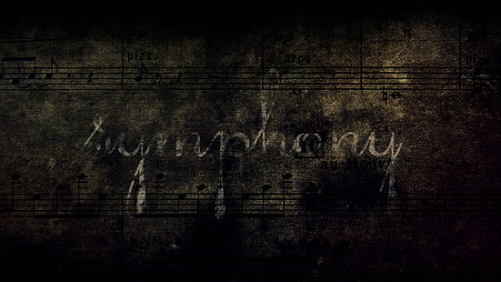 Grunge, Typografie, HD-Hintergrundbild HD wallpaper