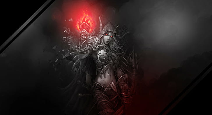 Traxes Drow Ranger Hintergrundbild, Sylvanas Windrunner, World of Warcraft, HD-Hintergrundbild