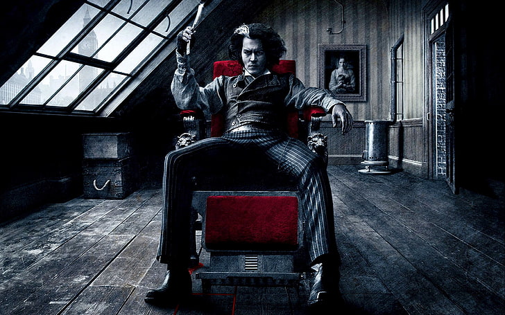 Movie, Sweeney Todd: The Demon Barber of Fleet Street in Concert, Johnny Depp, HD wallpaper