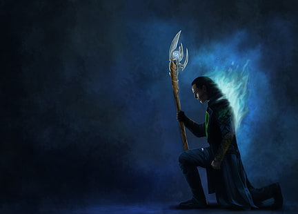 Loki, Os Vingadores, Vingadores, Loki, Tom Hiddleston, HD papel de parede HD wallpaper