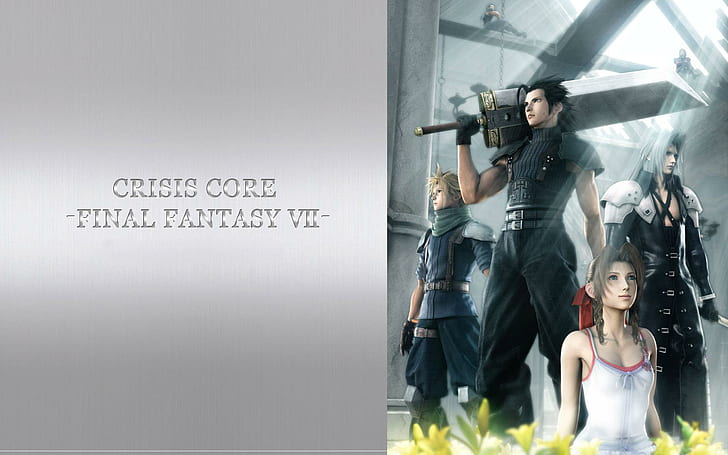 Final Fantasy VII - Crisis Core, final fantasy 7 crisis core, games, 1920x1200, final fantasy, final fantasy vii, crisis core, HD wallpaper