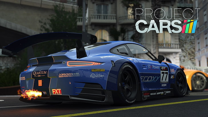 تغطية سيارات المشروع ، سيارات المشروع ، ألعاب الفيديو، خلفية HD
