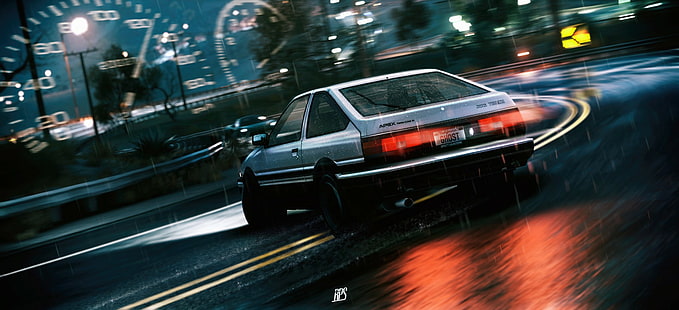 Drift, Auto, Initial D, Toyota AE86, HD-Hintergrundbild HD wallpaper