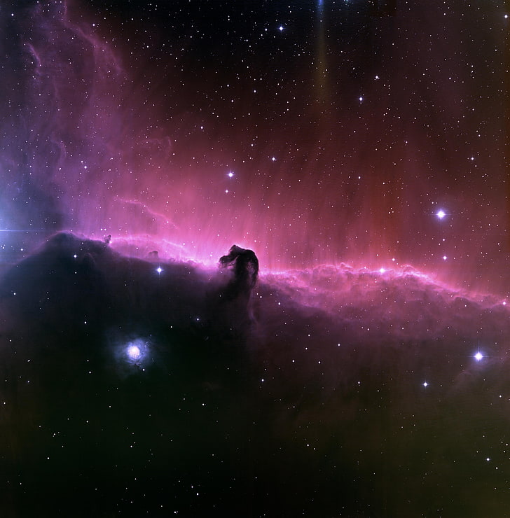 Nebulosa testa di cavallo, nebulosa, spazio, Sfondo HD, sfondo telefono