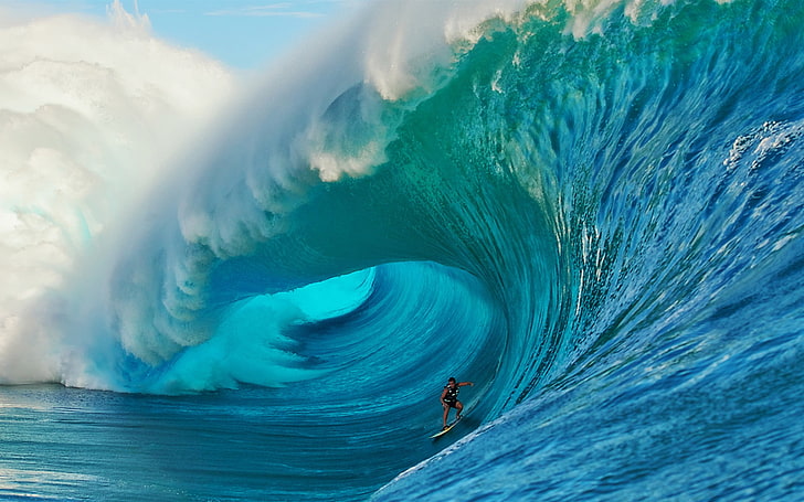 خلفية Mavericks Surf-sports HD ، موجة المحيط، خلفية HD