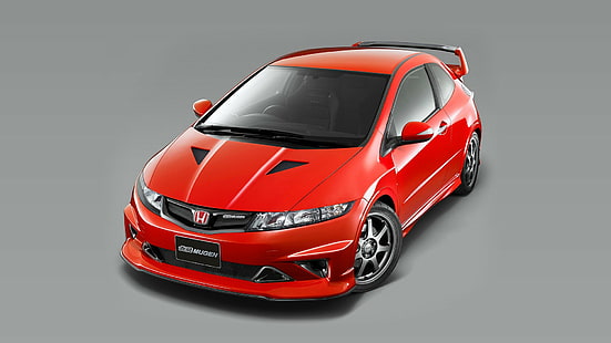 Honda, tipe r, honda civic tipe r, mobil, Mugen, Honda Civic, Wallpaper HD HD wallpaper