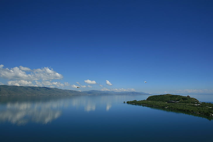 day of lake sevan, sevan, armenia, lake, august, day of lake sevan, sevan, armenia, lake, august, HD wallpaper