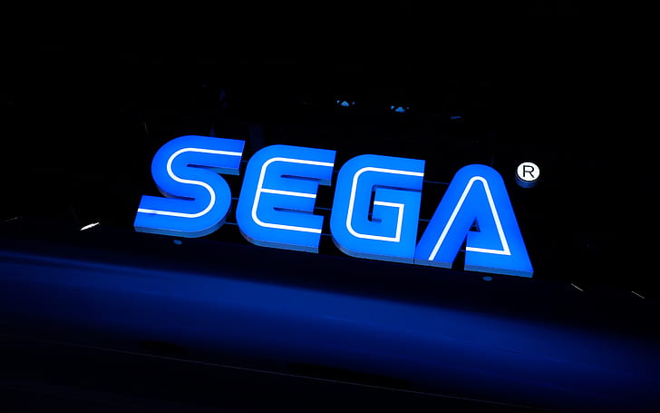 Sega logo, Sega, Logo, HD wallpaper