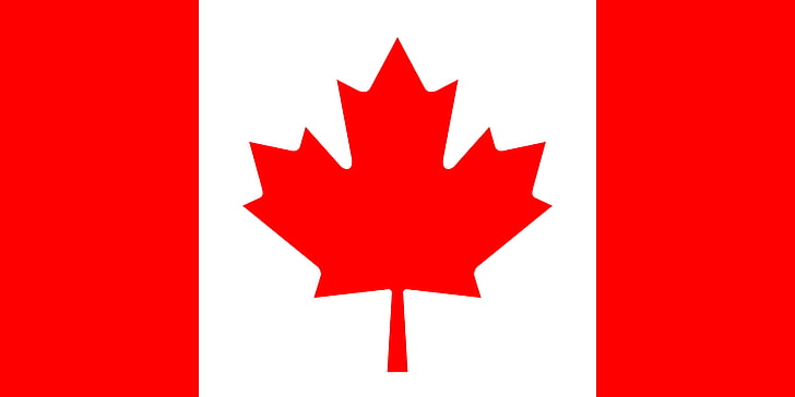 4K, Canadian flag, Maple Leaf, National flag, Flag of Canada, HD wallpaper