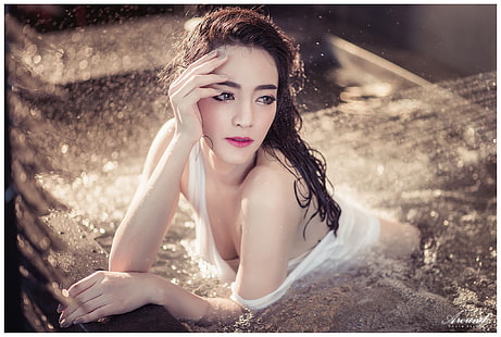 Asya, model, Tayland, Koko Rosjares, kadınlar, HD masaüstü duvar kağıdı HD wallpaper