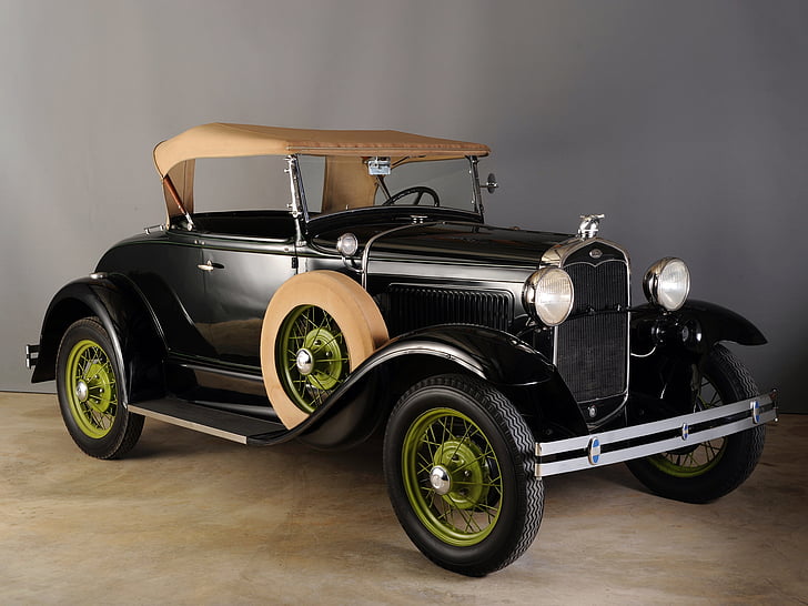1930, 40di, ford, model a, retro, roadster, HD wallpaper